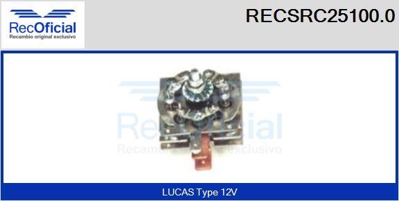 RECOFICIAL RECSRC25100.0 - Pont de diodes, alternateur cwaw.fr