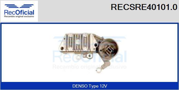 RECOFICIAL RECSRE40101.0 - Régulateur d'alternateur cwaw.fr