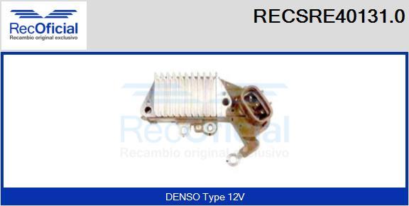 RECOFICIAL RECSRE40131.0 - Régulateur d'alternateur cwaw.fr