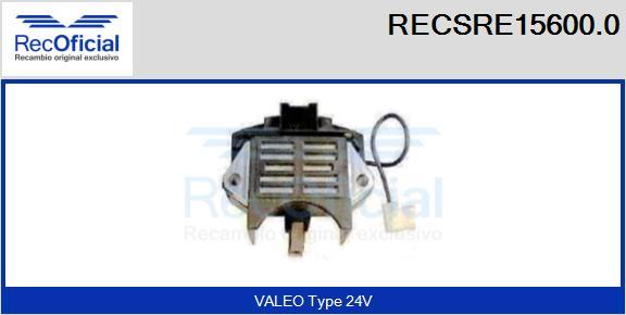 RECOFICIAL RECSRE15600.0 - Régulateur d'alternateur cwaw.fr