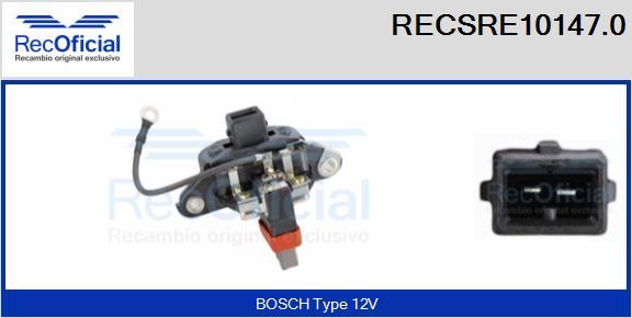 RECOFICIAL RECSRE10147.0 - Régulateur d'alternateur cwaw.fr
