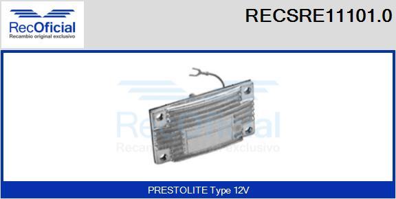 RECOFICIAL RECSRE11101.0 - Régulateur d'alternateur cwaw.fr