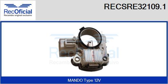 RECOFICIAL RECSRE32109.1 - Régulateur d'alternateur cwaw.fr