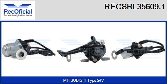 RECOFICIAL RECSRL35609.1 - Relais,démarreur cwaw.fr