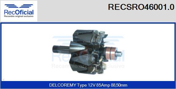 RECOFICIAL RECSRO46001.0 - Rotor, alternateur cwaw.fr