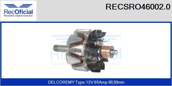 RECOFICIAL RECSRO46002.0 - Rotor, alternateur cwaw.fr