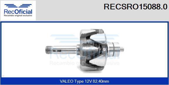 RECOFICIAL RECSRO15088.0 - Rotor, alternateur cwaw.fr