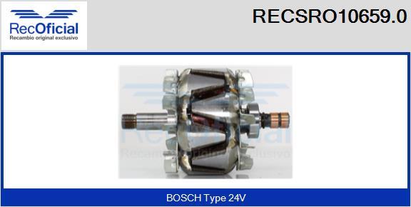 RECOFICIAL RECSRO10659.0 - Rotor, alternateur cwaw.fr