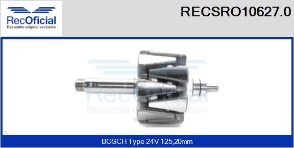 RECOFICIAL RECSRO10627.0 - Rotor, alternateur cwaw.fr