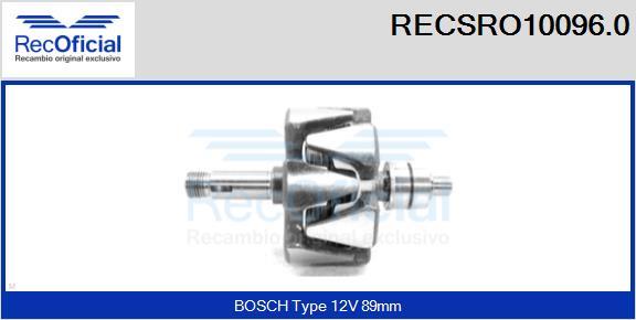 RECOFICIAL RECSRO10096.0 - Rotor, alternateur cwaw.fr