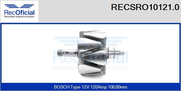 RECOFICIAL RECSRO10121.0 - Rotor, alternateur cwaw.fr