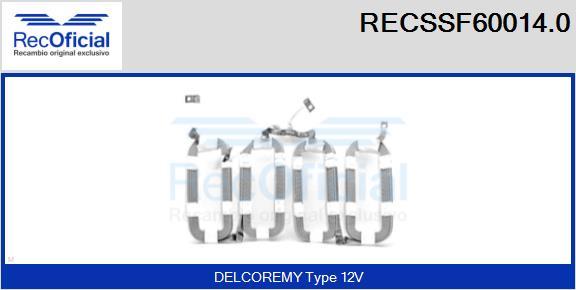 RECOFICIAL RECSSF60014.0 - Inducteur, démarreur cwaw.fr