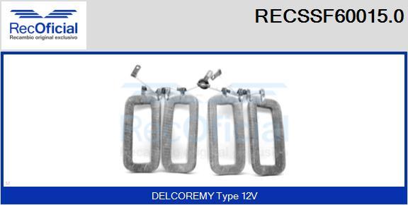 RECOFICIAL RECSSF60015.0 - Inducteur, démarreur cwaw.fr