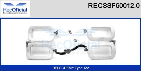 RECOFICIAL RECSSF60012.0 - Inducteur, démarreur cwaw.fr