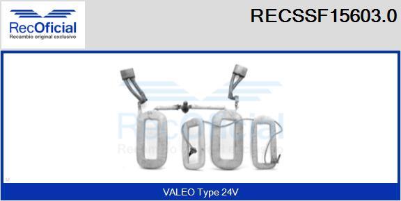 RECOFICIAL RECSSF15603.0 - Inducteur, démarreur cwaw.fr