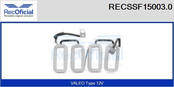 RECOFICIAL RECSSF15003.0 - Inducteur, démarreur cwaw.fr