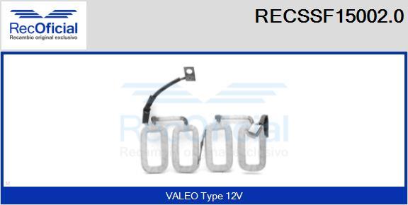 RECOFICIAL RECSSF15002.0 - Inducteur, démarreur cwaw.fr