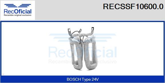 RECOFICIAL RECSSF10600.0 - Inducteur, démarreur cwaw.fr