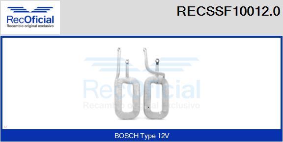 RECOFICIAL RECSSF10012.0 - Inducteur, démarreur cwaw.fr