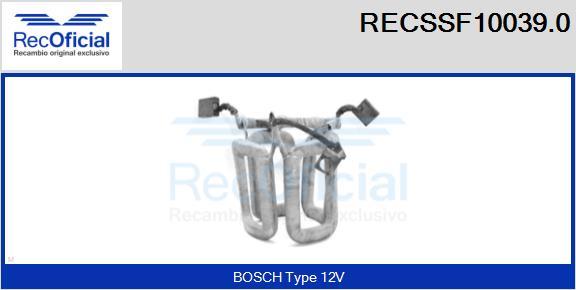 RECOFICIAL RECSSF10039.0 - Inducteur, démarreur cwaw.fr