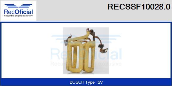 RECOFICIAL RECSSF10028.0 - Inducteur, démarreur cwaw.fr