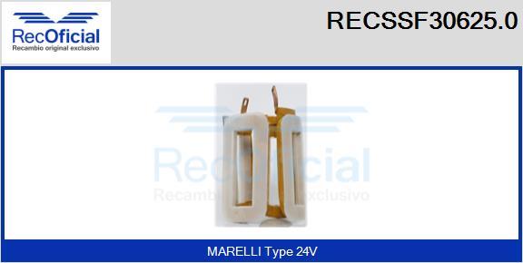 RECOFICIAL RECSSF30625.0 - Inducteur, démarreur cwaw.fr