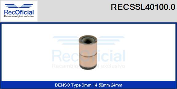 RECOFICIAL RECSSL40100.0 - Bague collectrice, alternateur cwaw.fr