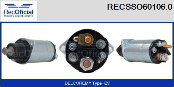 RECOFICIAL RECSSO60106.0 - Contacteur, démarreur cwaw.fr