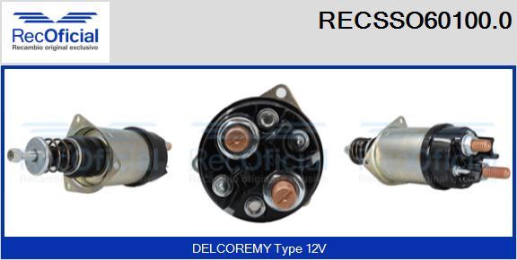 RECOFICIAL RECSSO60100.0 - Contacteur, démarreur cwaw.fr