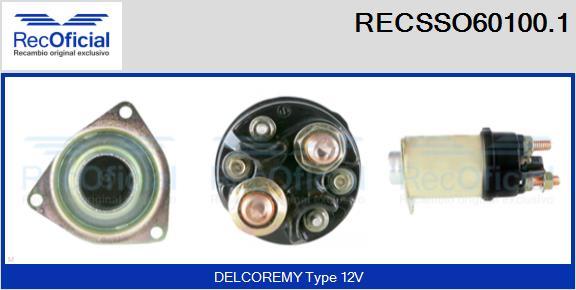 RECOFICIAL RECSSO60100.1 - Contacteur, démarreur cwaw.fr