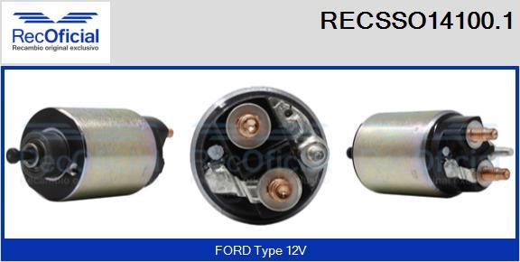 RECOFICIAL RECSSO14100.1 - Contacteur, démarreur cwaw.fr