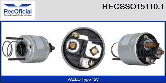 RECOFICIAL RECSSO15110.1 - Contacteur, démarreur cwaw.fr