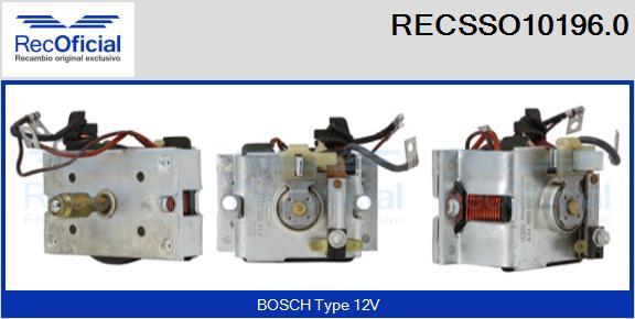 RECOFICIAL RECSSO10196.0 - Contacteur, démarreur cwaw.fr