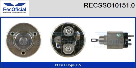 RECOFICIAL RECSSO10151.0 - Contacteur, démarreur cwaw.fr