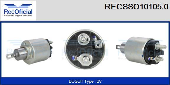 RECOFICIAL RECSSO10105.0 - Contacteur, démarreur cwaw.fr