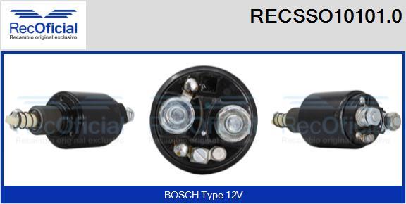 RECOFICIAL RECSSO10101.0 - Contacteur, démarreur cwaw.fr