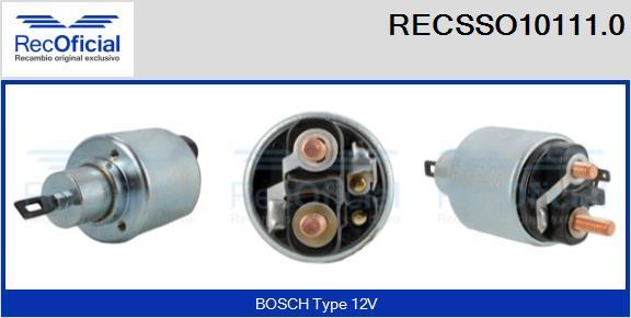 RECOFICIAL RECSSO10111.0 - Contacteur, démarreur cwaw.fr