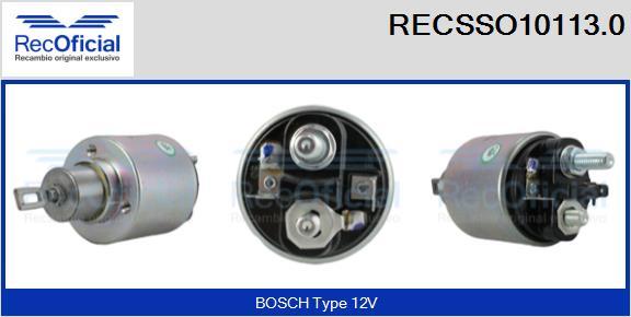 RECOFICIAL RECSSO10113.0 - Contacteur, démarreur cwaw.fr