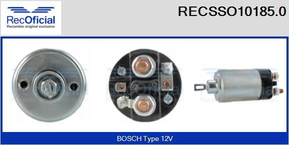 RECOFICIAL RECSSO10185.0 - Contacteur, démarreur cwaw.fr