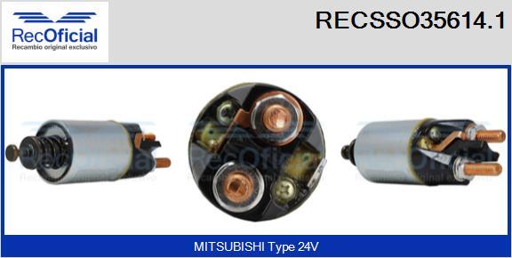 RECOFICIAL RECSSO35614.1 - Contacteur, démarreur cwaw.fr