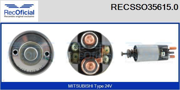 RECOFICIAL RECSSO35615.0 - Contacteur, démarreur cwaw.fr