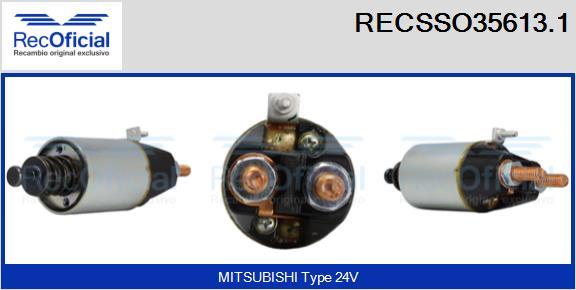 RECOFICIAL RECSSO35613.1 - Contacteur, démarreur cwaw.fr