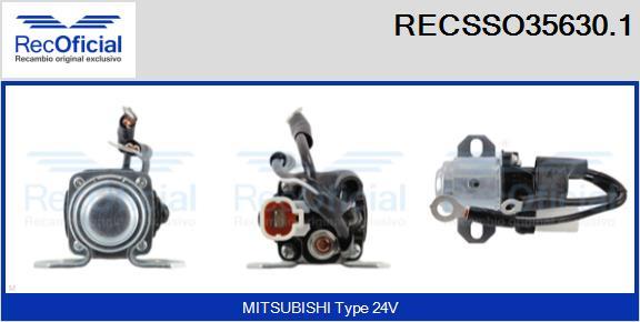 RECOFICIAL RECSSO35630.1 - Contacteur, démarreur cwaw.fr