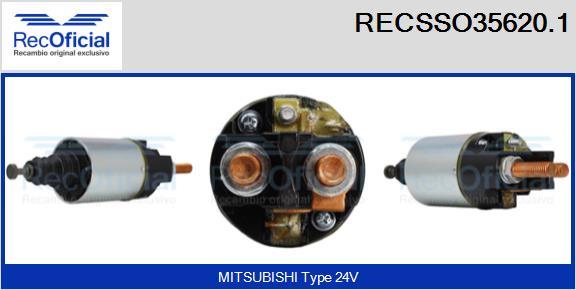 RECOFICIAL RECSSO35620.1 - Contacteur, démarreur cwaw.fr