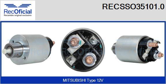 RECOFICIAL RECSSO35101.0 - Contacteur, démarreur cwaw.fr