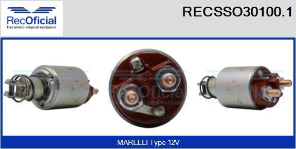 RECOFICIAL RECSSO30100.1 - Contacteur, démarreur cwaw.fr