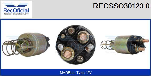 RECOFICIAL RECSSO30123.0 - Contacteur, démarreur cwaw.fr