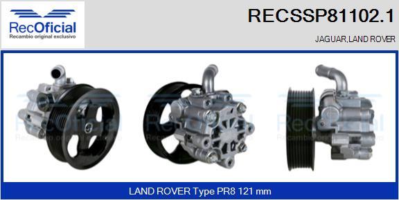 RECOFICIAL RECSSP81102.1 - Pompe hydraulique, direction cwaw.fr