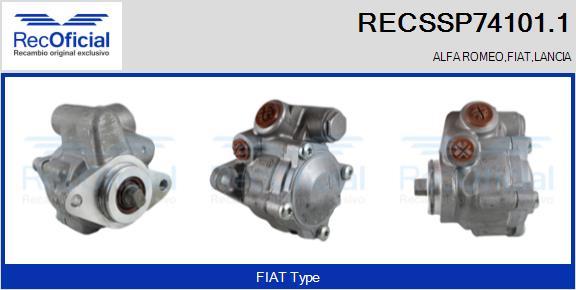 RECOFICIAL RECSSP74101.1 - Pompe hydraulique, direction cwaw.fr