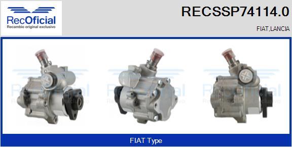 RECOFICIAL RECSSP74114.0 - Pompe hydraulique, direction cwaw.fr